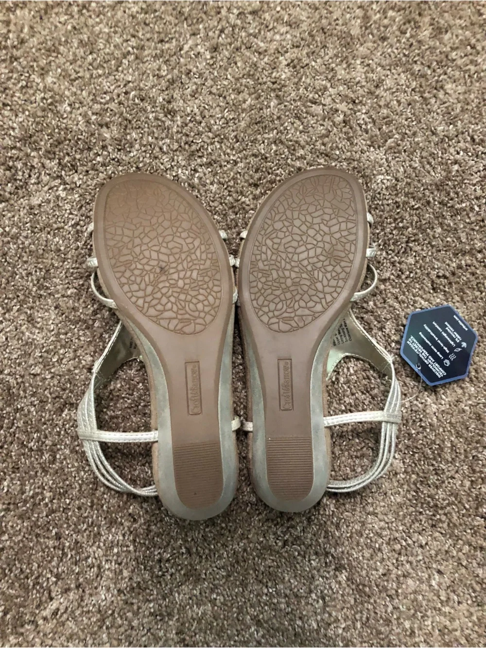 Kohls shiny champagne